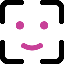 selfie box icon